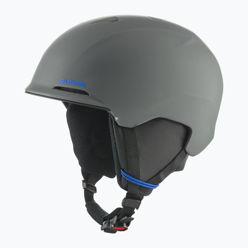 Vaikiškas slidinėjimo šalmas Alpina Brix midnight/ grey matt