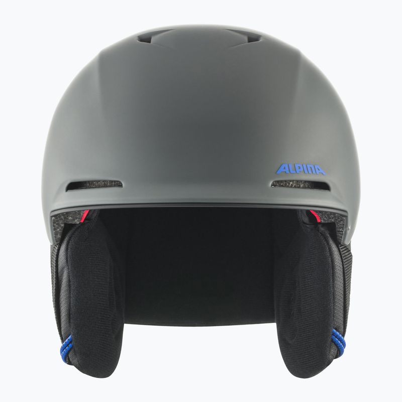 Vaikiškas slidinėjimo šalmas Alpina Brix midnight/ grey matt 3