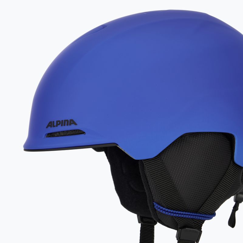Vaikiškas slidinėjimo šalmas Alpina Brix royal/ blue matt 7