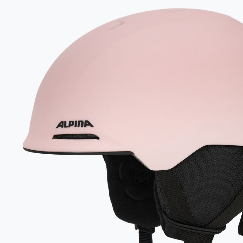 Vaikiškas slidinėjimo šalmas Alpina Brix light/ rose matt 7