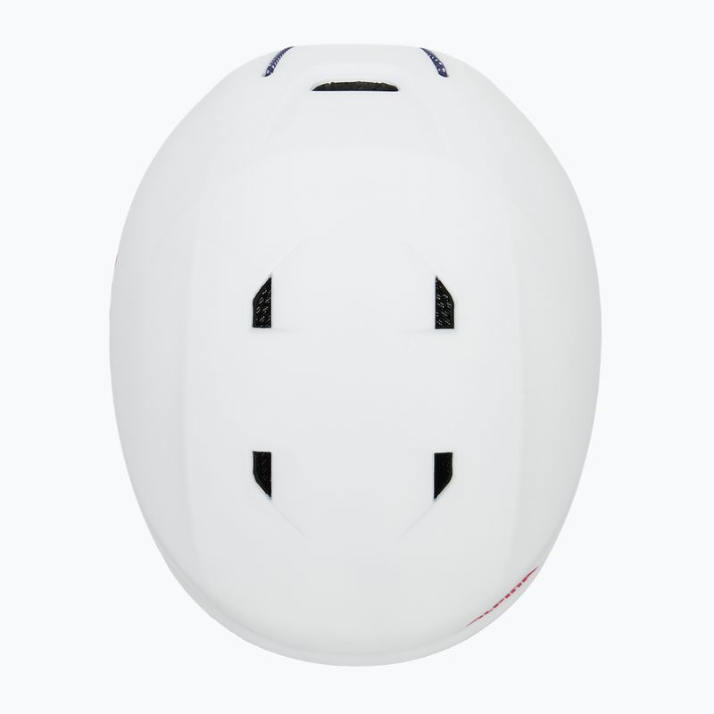 Vaikiškas slidinėjimo šalmas Alpina Brix white/ graphic matt 6