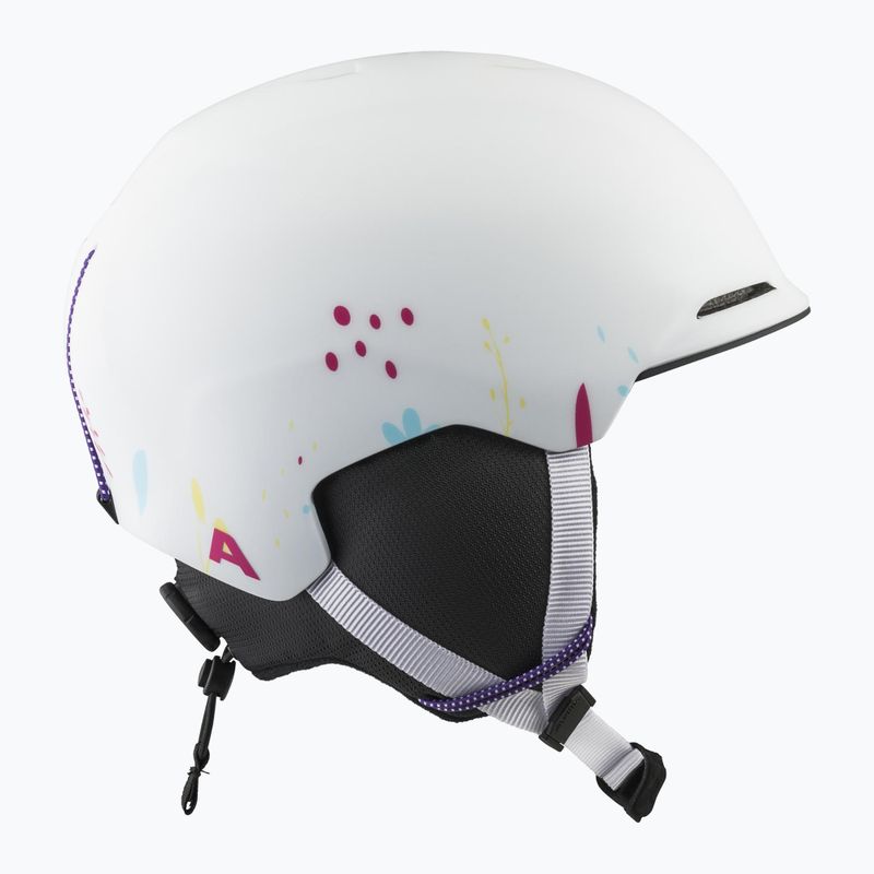 Vaikiškas slidinėjimo šalmas Alpina Brix white/ graphic matt 2