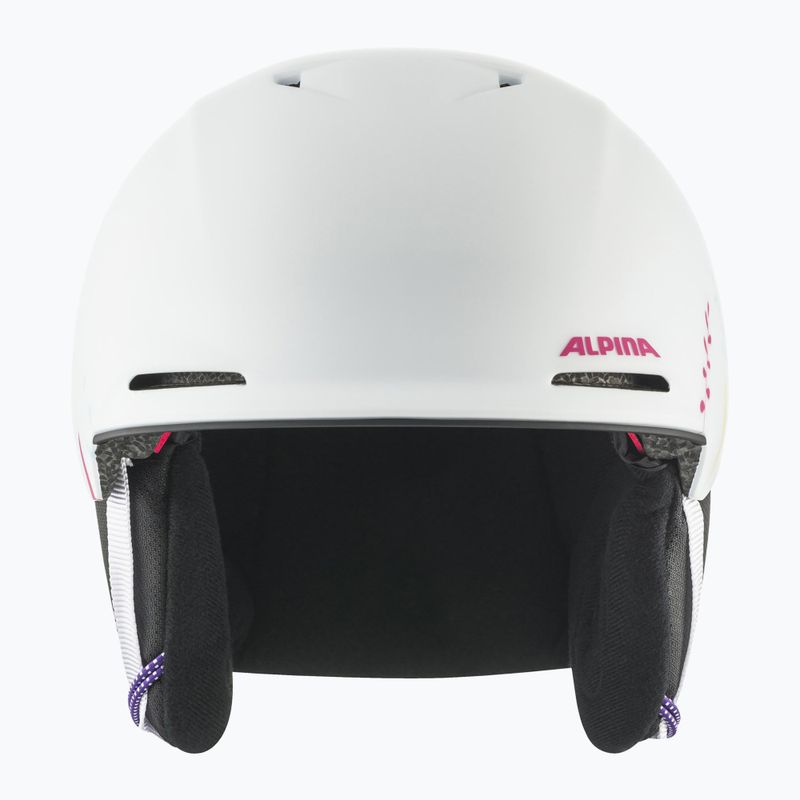 Vaikiškas slidinėjimo šalmas Alpina Brix white/ graphic matt 3