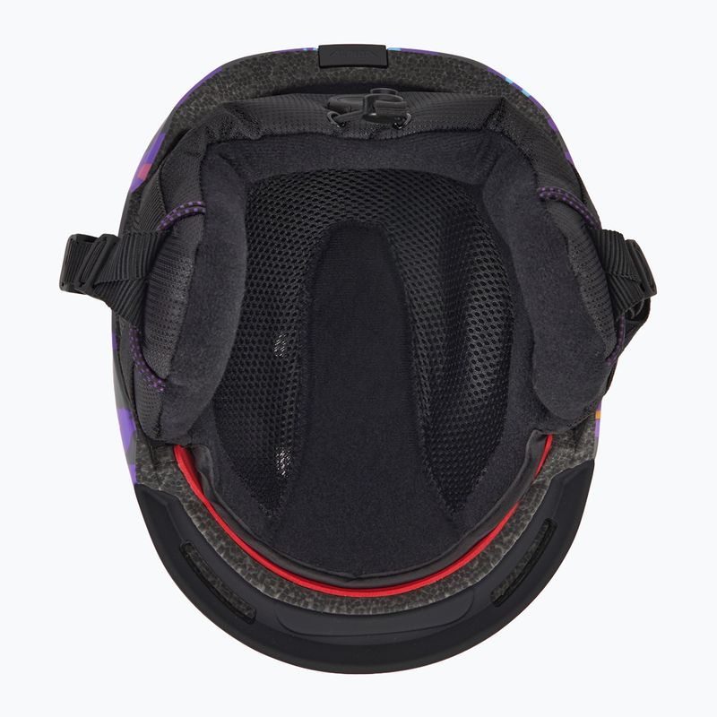 Vaikiškas slidinėjimo šalmas Alpina Brix midnight/ grey leo matt 5