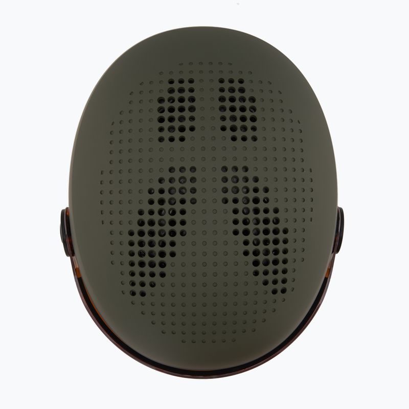 Vaikiškas slidinėjimo šalmas Alpina Zupo Visor Q-Lite olive/ red matt 6