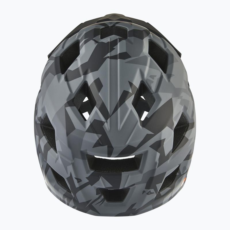 Vaikiškas dviračio šalmas Alpina Rupi black camo/orange matt 3