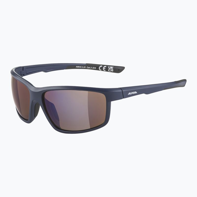 Akiniai nuo saulės Alpina Defey miracle blue matt/ blue mirror 5