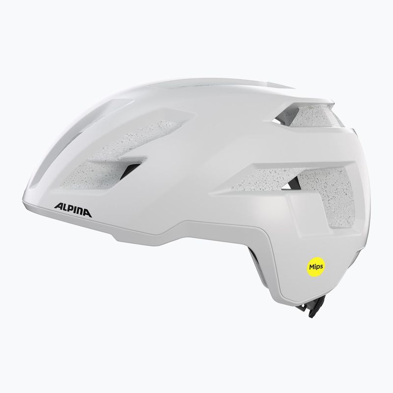 Dviračio šalmas Alpina Taunus Gravel MIPS white matt 4