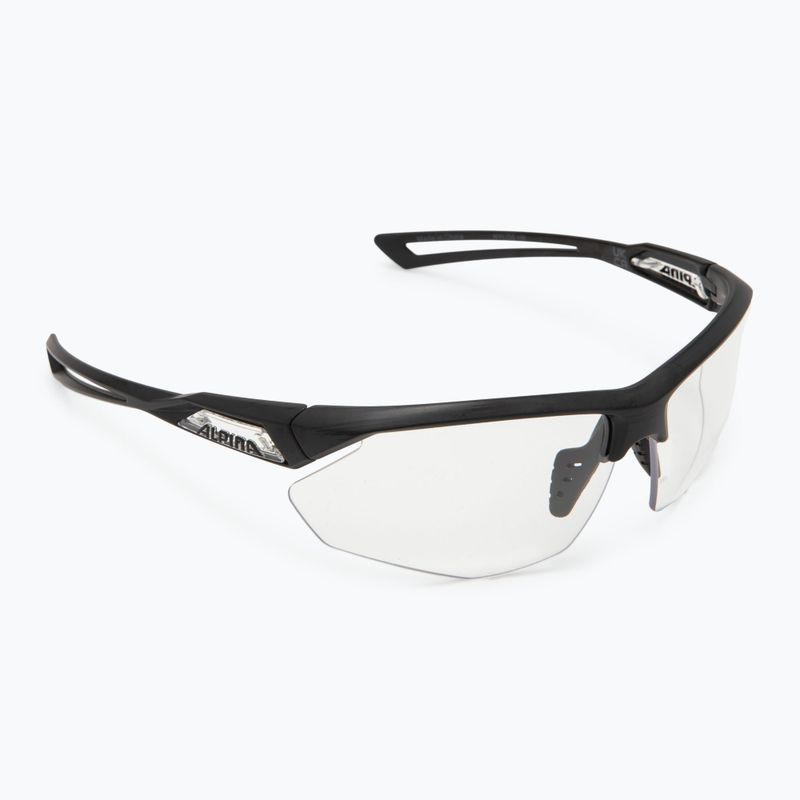 Akiniai nuo saulės Alpina Nylos HR black transparent matt/ clear