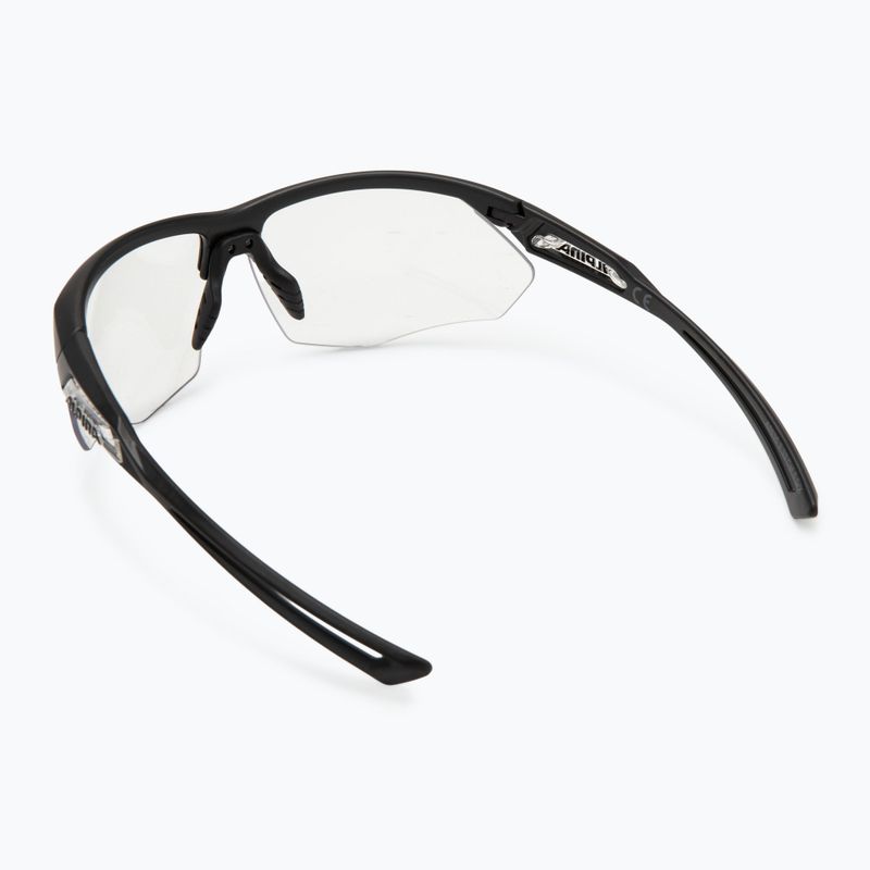 Akiniai nuo saulės Alpina Nylos HR black transparent matt/ clear 2