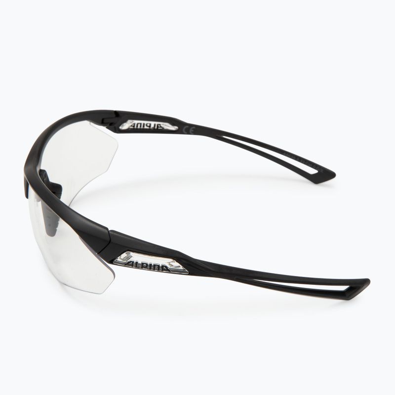 Akiniai nuo saulės Alpina Nylos HR black transparent matt/ clear 4