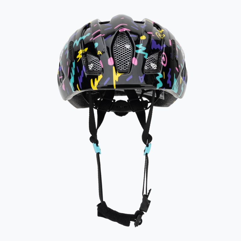 Vaikiškas dviratininko šalmas Alpina Pico black/confetti gloss 2