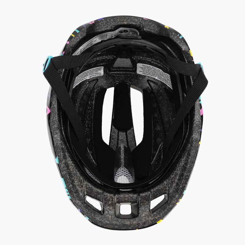 Vaikiškas dviratininko šalmas Alpina Pico black/confetti gloss 5