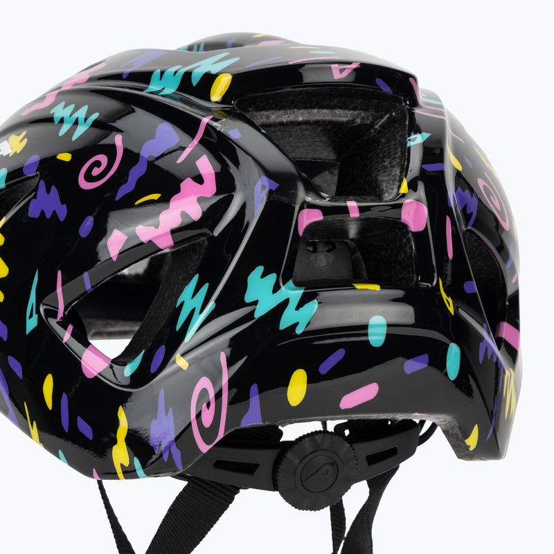 Vaikiškas dviratininko šalmas Alpina Pico black/confetti gloss 7