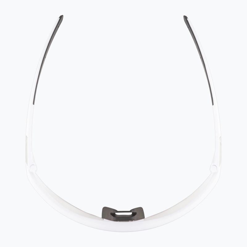 Akiniai nuo saulės Alpina Turbo Pro V white matt/ clear to grey flash pink 6