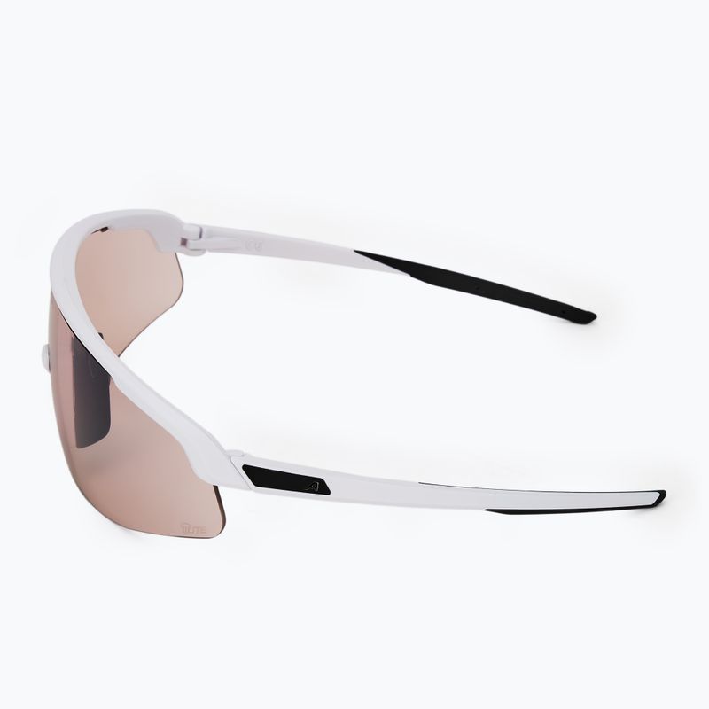 Akiniai nuo saulės Alpina Turbo Pro Q-Lite white matt/ pink mirror 4