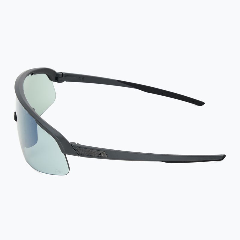 Akiniai nuo saulės Alpina Turbo Pro S Q-Lite midnight grey matt/ silver mirror 4