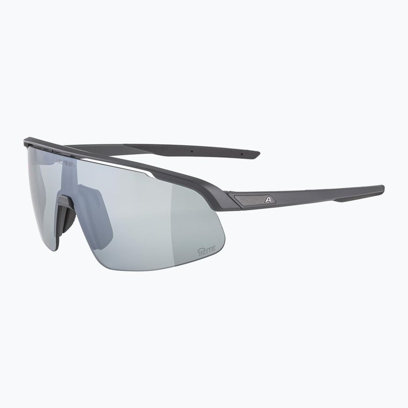Akiniai nuo saulės Alpina Turbo Pro S Q-Lite midnight grey matt/ silver mirror 5