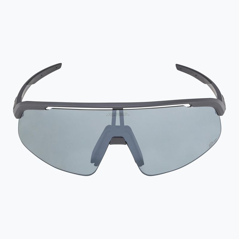 Akiniai nuo saulės Alpina Turbo Pro S Q-Lite midnight grey matt/ silver mirror 6