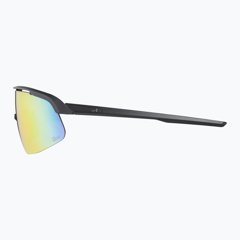 Akiniai nuo saulės Alpina Turbo Pro S Q-Lite black metalic matt/ pink mirror 7