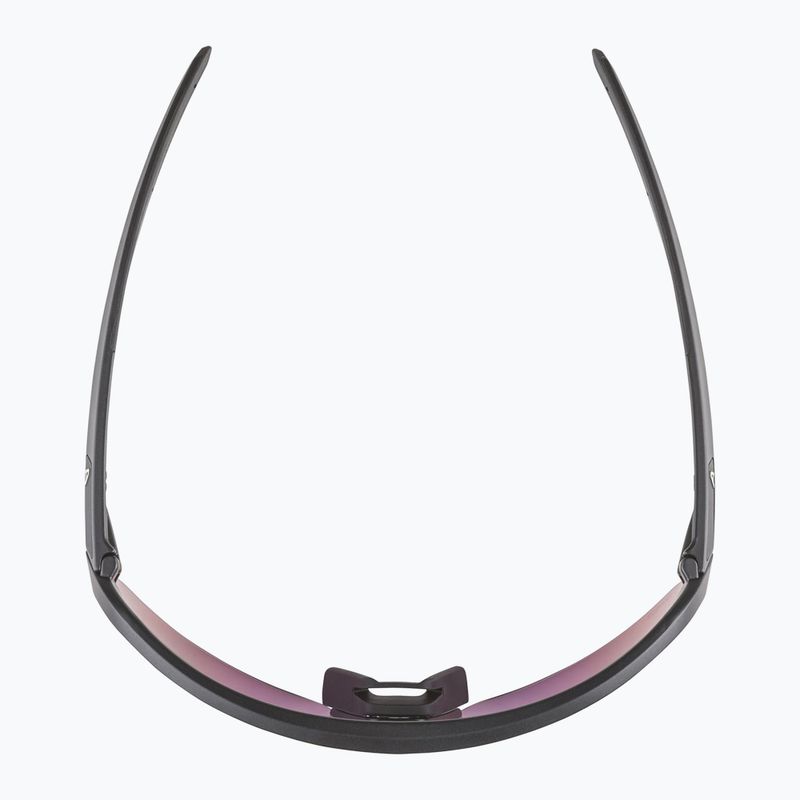 Akiniai nuo saulės Alpina Turbo Pro S Q-Lite black metalic matt/ pink mirror 8
