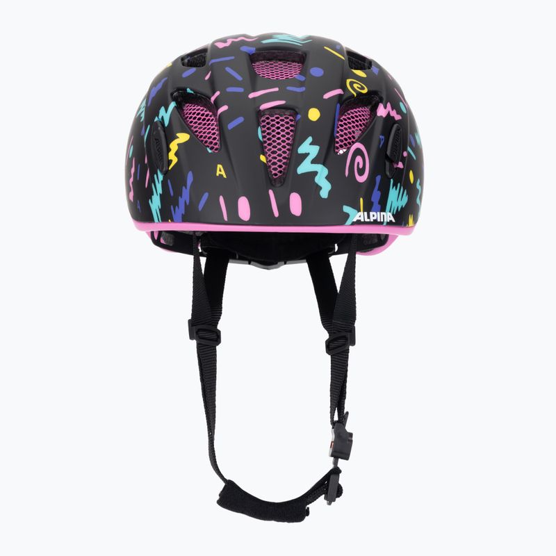 Vaikiškas dviračio šalmas Alpina Ximo Flash black confetti matt 2