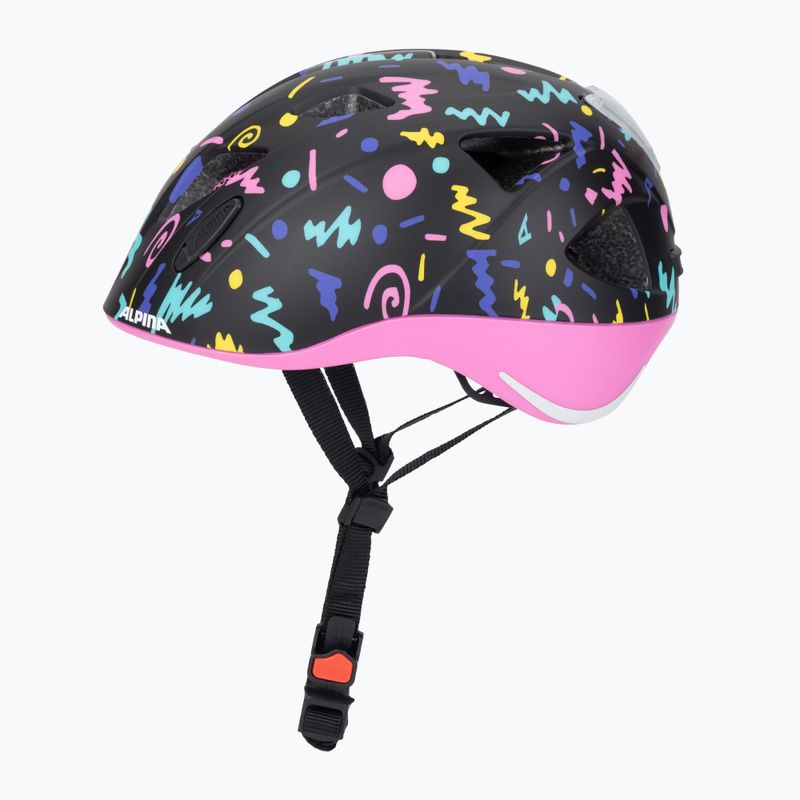 Vaikiškas dviračio šalmas Alpina Ximo Flash black confetti matt 3