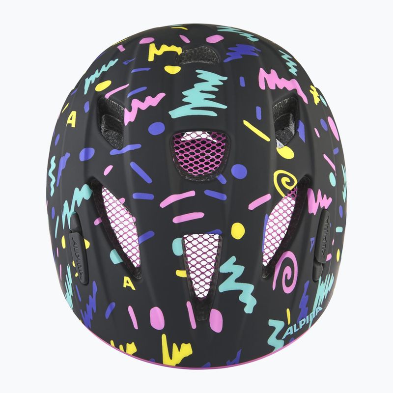 Vaikiškas dviračio šalmas Alpina Ximo Flash black confetti matt 3