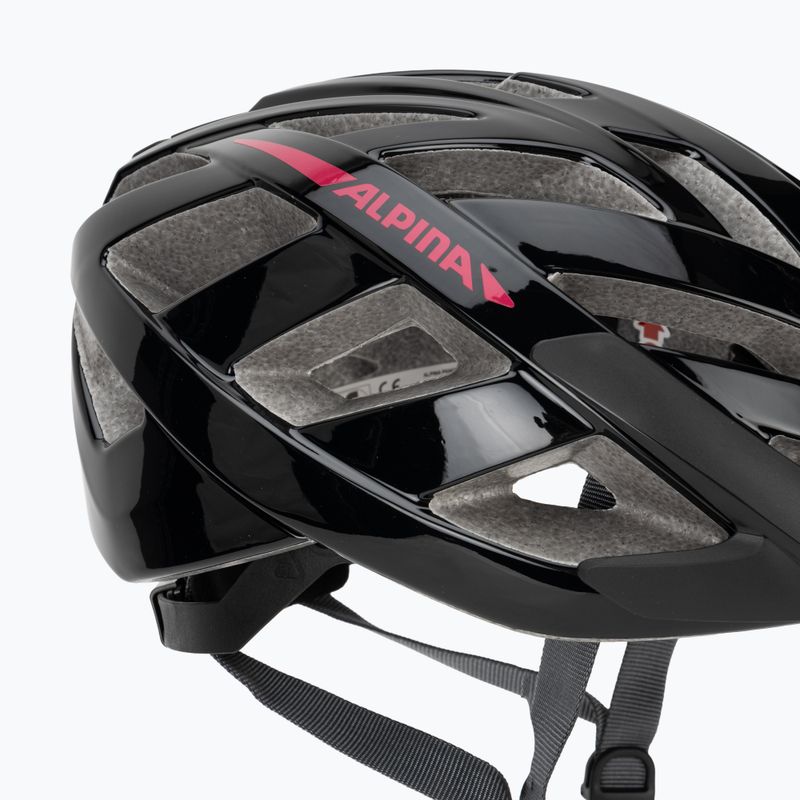 Dviračio šalmas Alpina Panoma 3.0 black/pink gloss 8