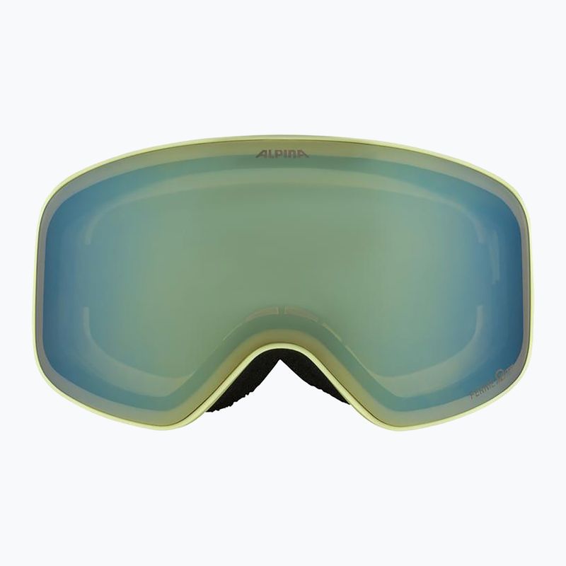Vaikiški slidinėjimo akiniai Alpina Fernie Q-Lite sunny/lime matt 2