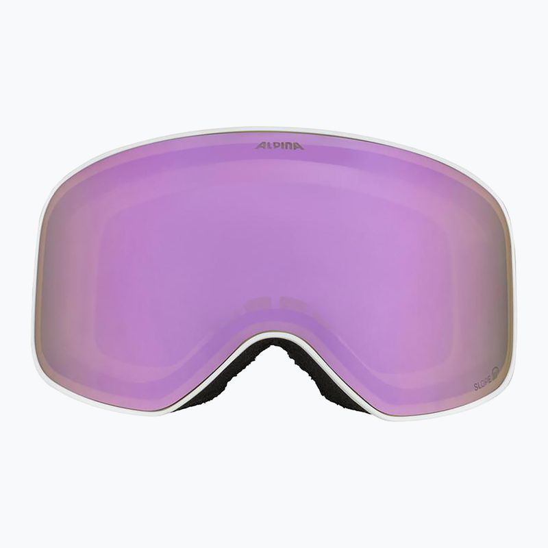 Slidinėjimo akiniai Alpina Slope Q-Lite white/rose matt 2