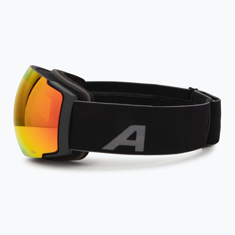 Slidinėjimo akiniai Alpina Falera Mag Q-Lite black matt/red/pink 5