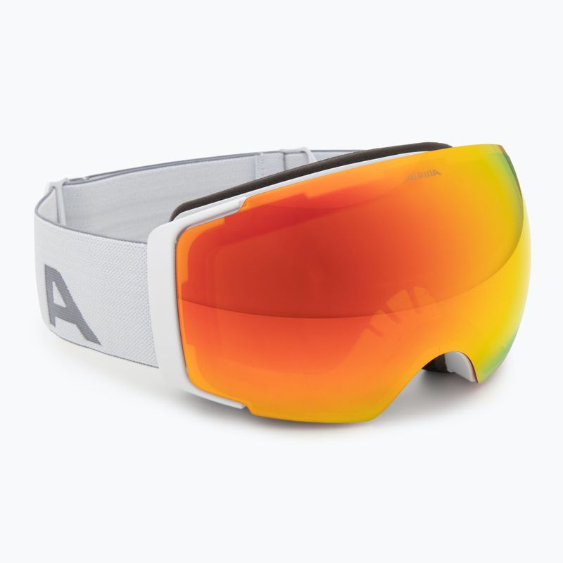 Slidinėjimo akiniai Alpina Falera Mag Q-Lite white matt/red/pink 2