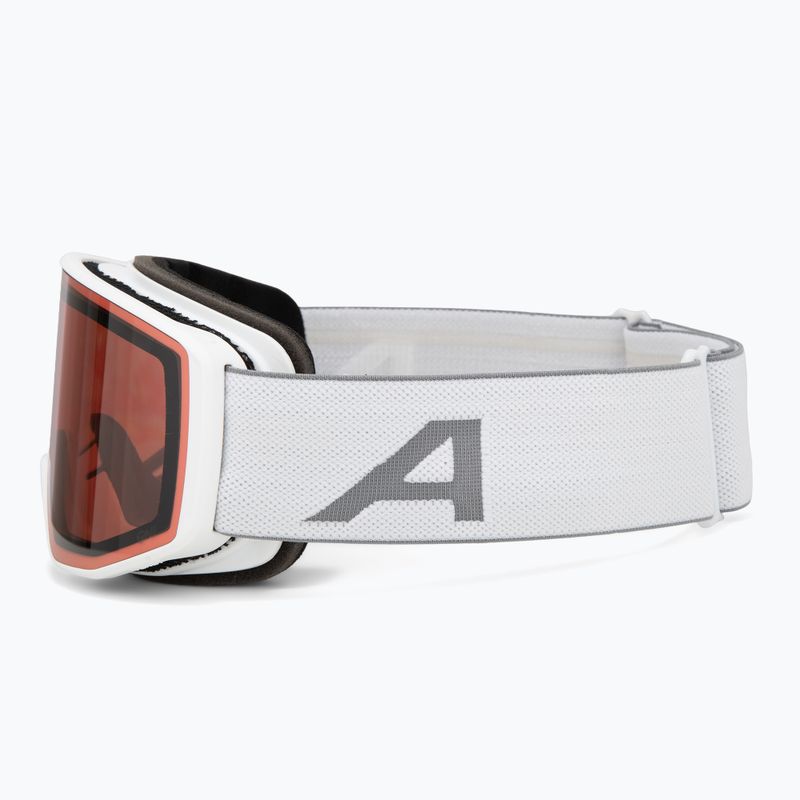 Slidinėjimo akiniai Alpina Venet QV white matt/gold 4