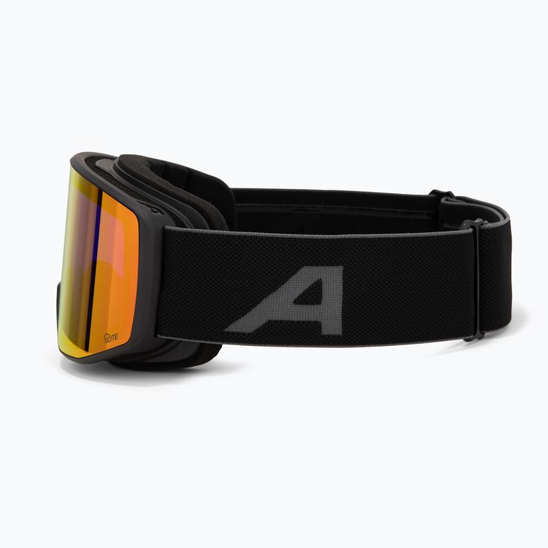 Slidinėjimo akiniai Alpina Venet Q-Lite matte black/red 4