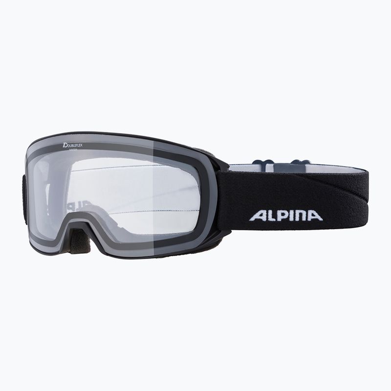 Slidinėjimo akiniai Alpina Nakiska black matte/clear