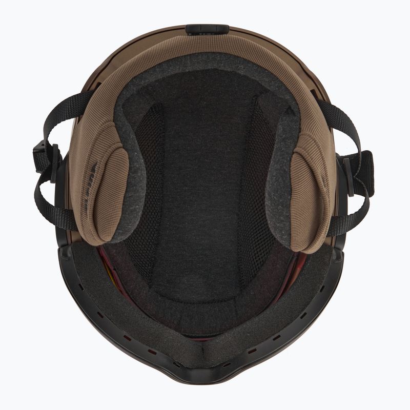 Slidinėjimo šalmas Alpina Oro QV Mips sepia metallic 5