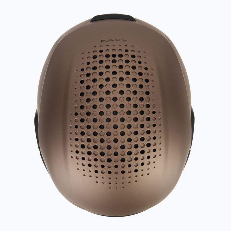 Slidinėjimo šalmas Alpina Oro QV Mips sepia metallic 6