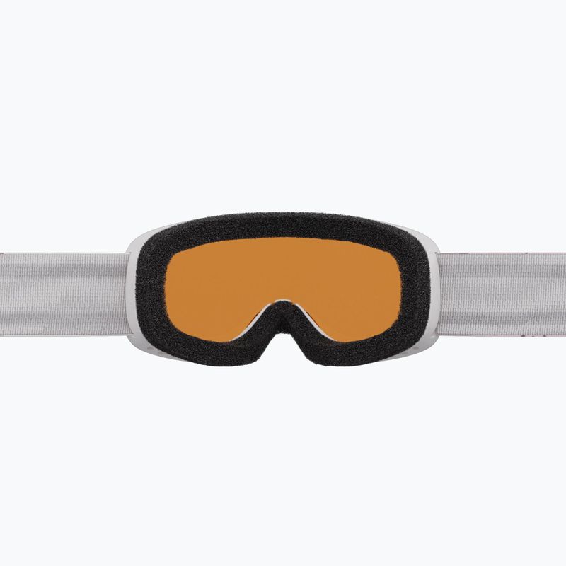 Vaikiški slidinėjimo akiniai Alpina Piney 2.0 white/rose matt/orange 5