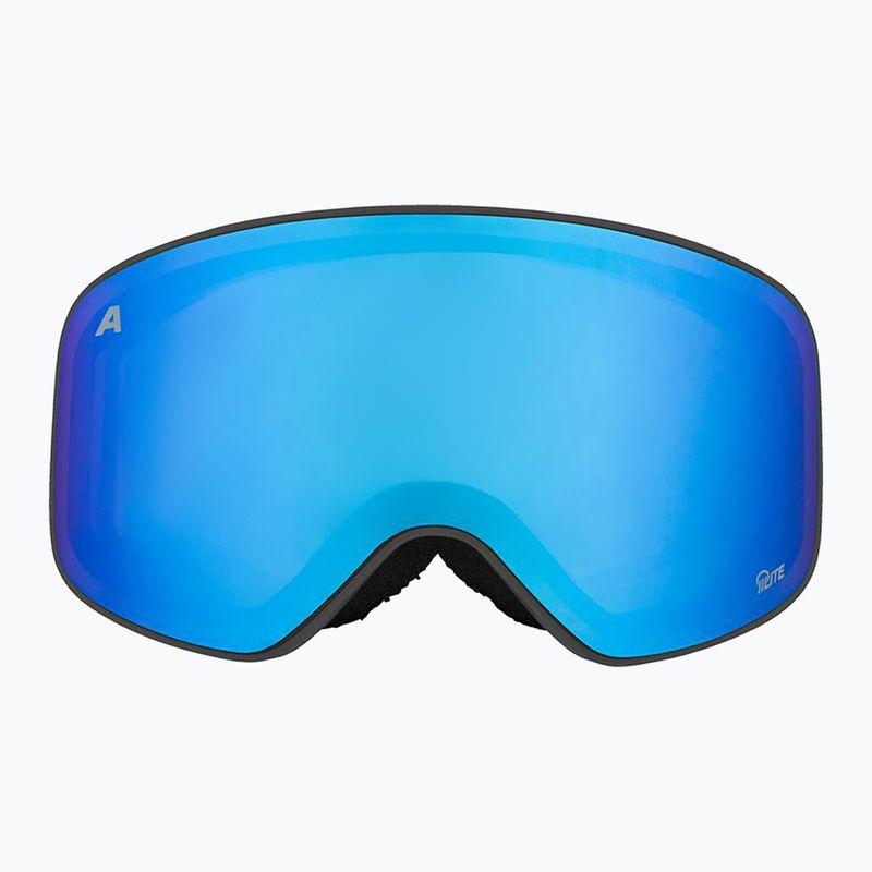 Vaikiški slidinėjimo akiniai Alpina Fernie Q-Lite black/blue matt 2