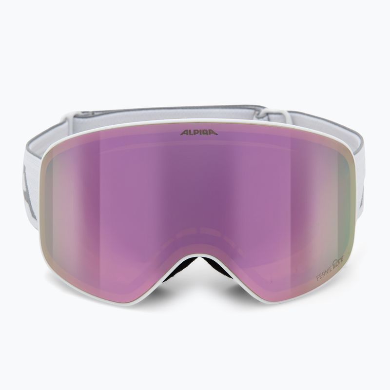 Vaikiški slidinėjimo akiniai Alpina Fernie Q-Lite white matt/rose 2