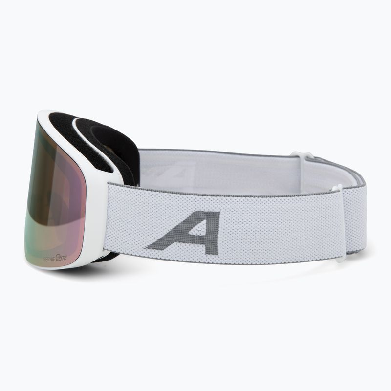 Vaikiški slidinėjimo akiniai Alpina Fernie Q-Lite white matt/rose 4