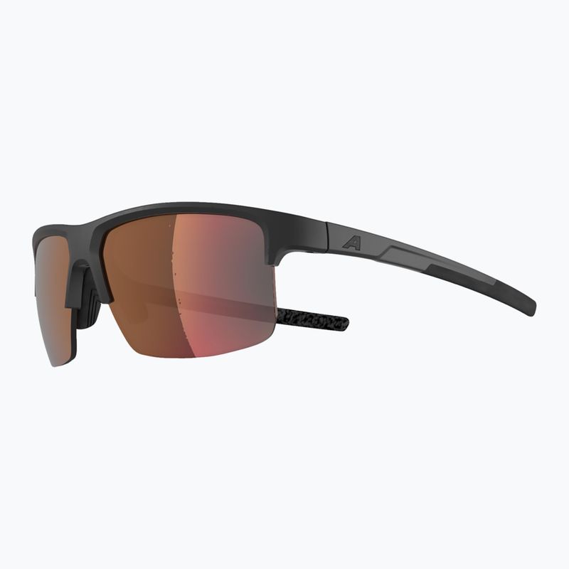 Saulės akiniai Alpina Eagle Q-Lite black matte/red mirror 3