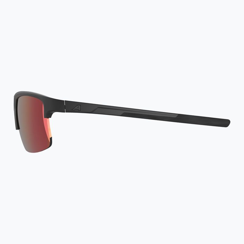 Saulės akiniai Alpina Eagle Q-Lite black matte/red mirror 5