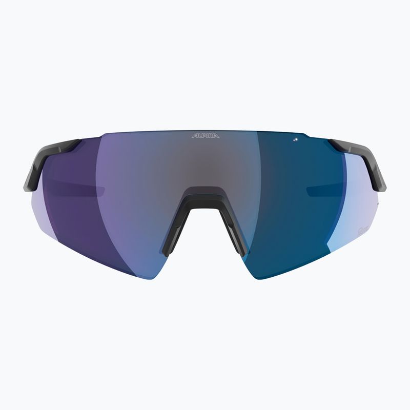 Saulės akiniai Alpina Turbo Air Q-Lite black matt/blue mirror/pink 2