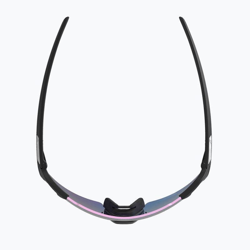 Saulės akiniai Alpina Turbo Air Q-Lite black matt/blue mirror/pink 3