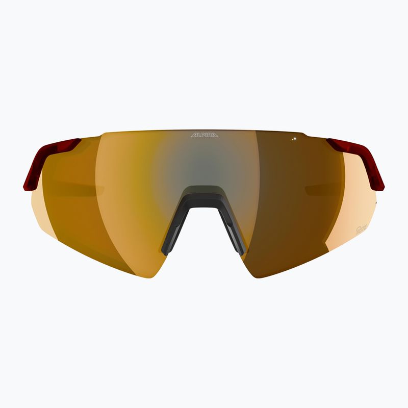 Saulės akiniai Alpina Turbo Air Q-Lite red translucent matte/gold mirror/pink 2