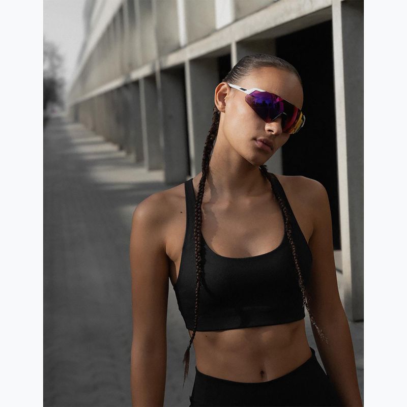 Saulės akiniai Alpina Turbo Air Q-Lite white gloss/pink/pink 5