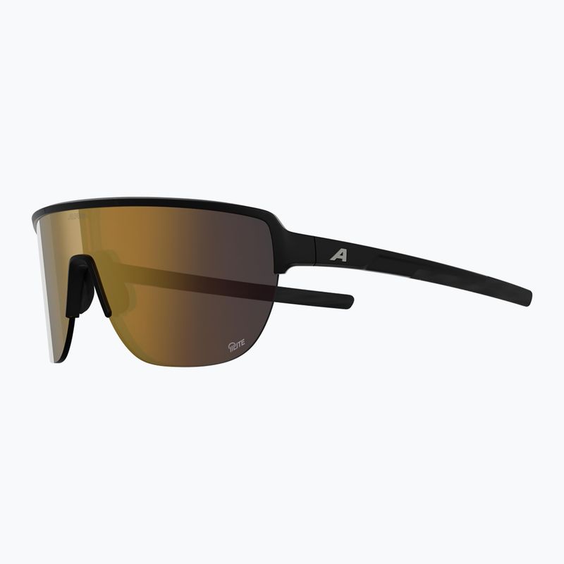 Saulės akiniai Alpina Frame 2.0 Q-Lite black matt/gold mirror 4