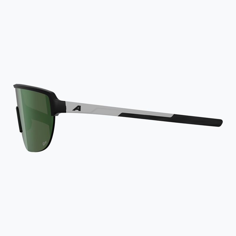 Saulės akiniai Alpina Frame 2.0 Q-Lite black/white matte/green mirror 5